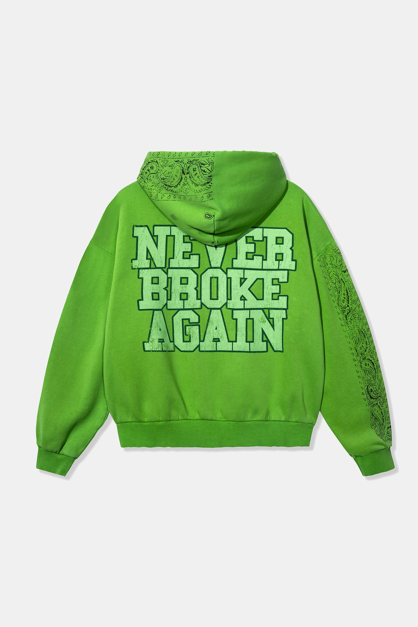 38 PAISLEY ZIP UP HOODIE