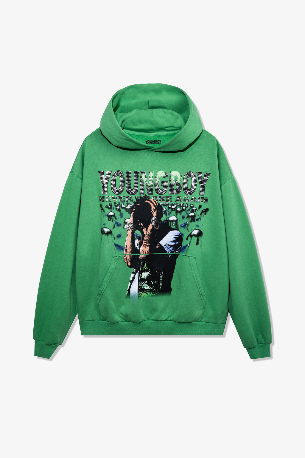 Masa Rhinestone Album Hoodie