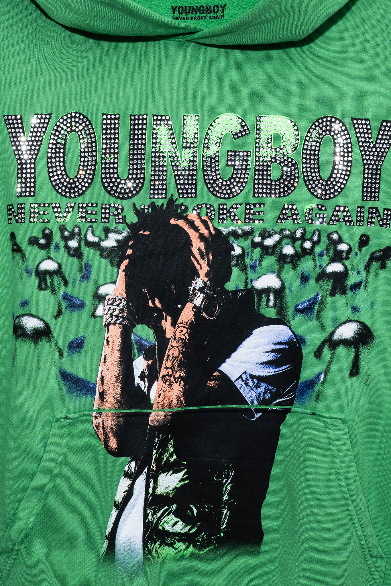 Masa Rhinestone Album Hoodie